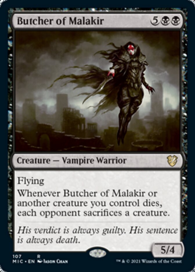Butcher of Malakir [Innistrad: Midnight Hunt Commander] | Card Merchant Takapuna