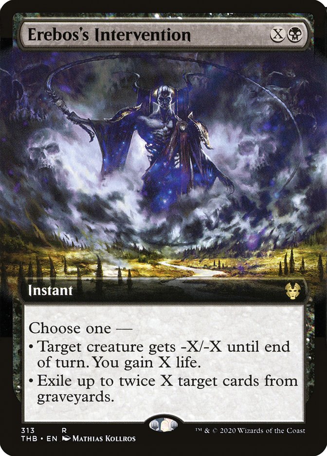 Erebos's Intervention (Extended Art) [Theros Beyond Death] | Card Merchant Takapuna