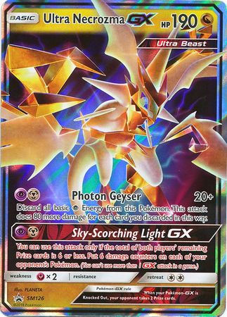 Ultra Necrozma GX (SM126) (Jumbo Card) [Sun & Moon: Black Star Promos] | Card Merchant Takapuna