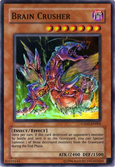 Brain Crusher [GX03-EN001] Super Rare | Card Merchant Takapuna