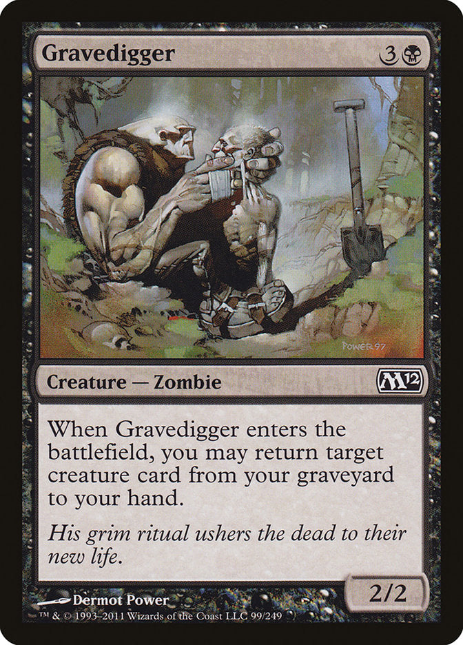 Gravedigger [Magic 2012] | Card Merchant Takapuna