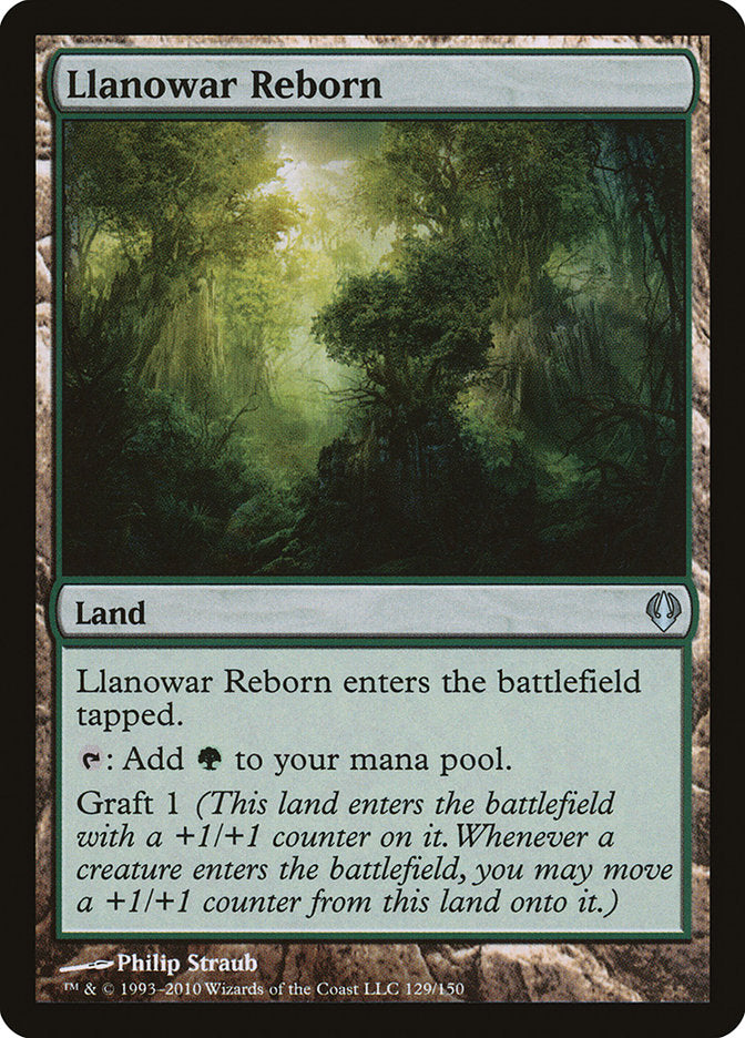 Llanowar Reborn [Archenemy] | Card Merchant Takapuna