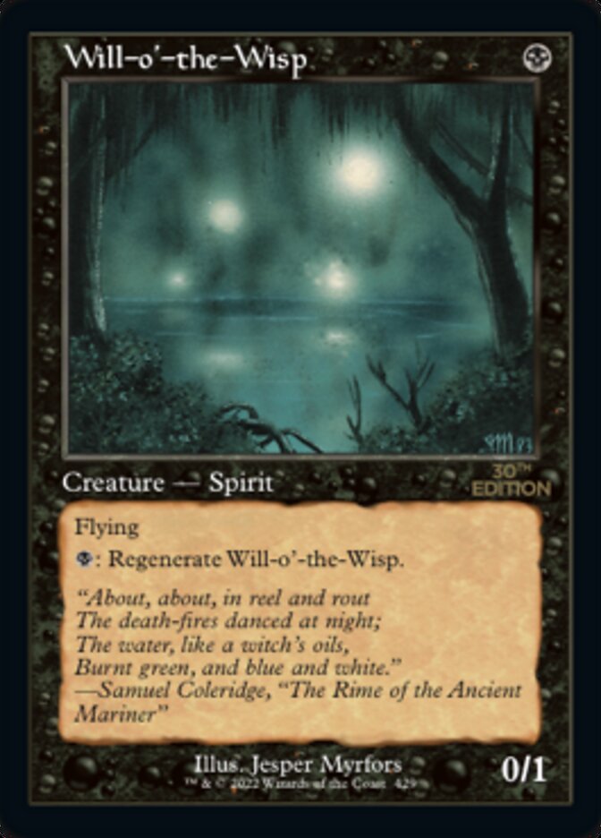 Will-o'-the-Wisp (Retro) [30th Anniversary Edition] | Card Merchant Takapuna