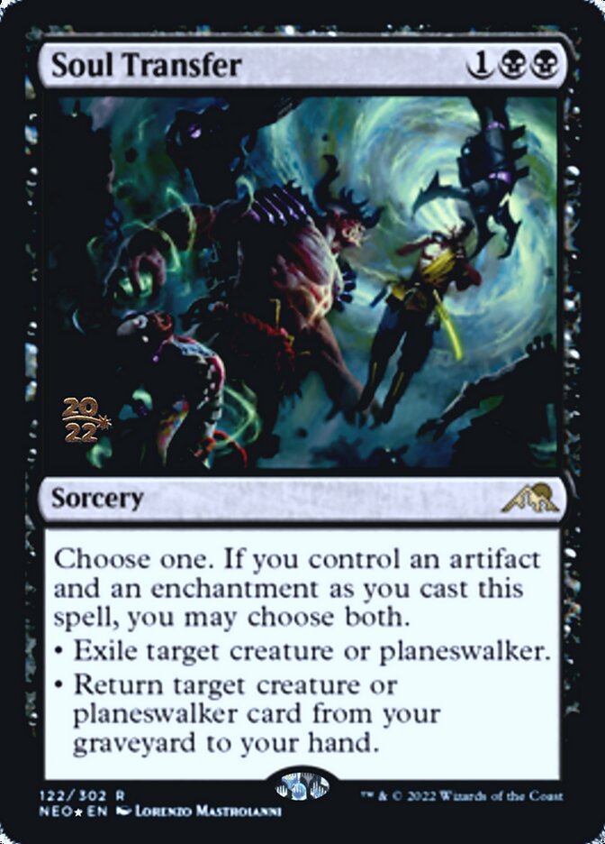 Soul Transfer [Kamigawa: Neon Dynasty Prerelease Promos] | Card Merchant Takapuna