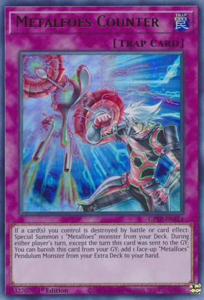 Metalfoes Counter [GFTP-EN124] Ultra Rare | Card Merchant Takapuna