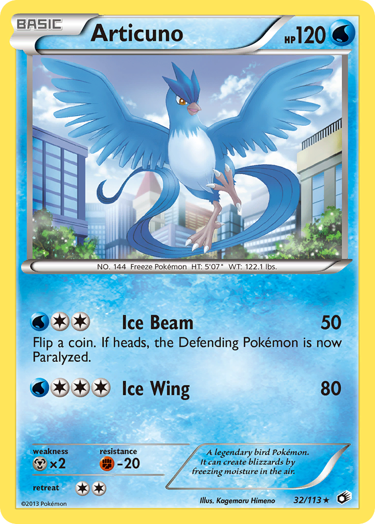 Articuno (32/113) [Black & White: Legendary Treasures] | Card Merchant Takapuna