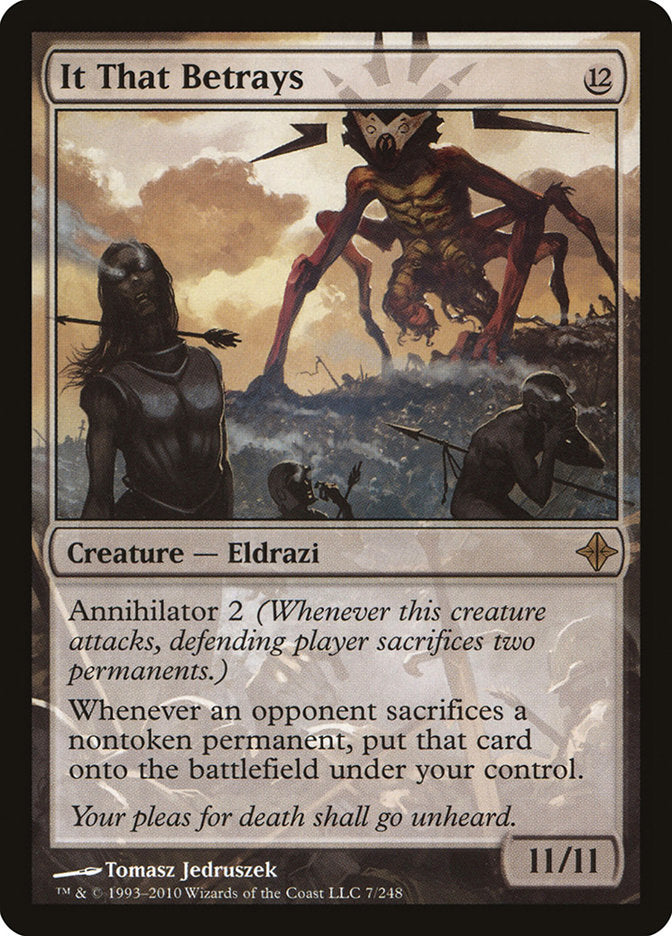 It That Betrays [Rise of the Eldrazi] | Card Merchant Takapuna