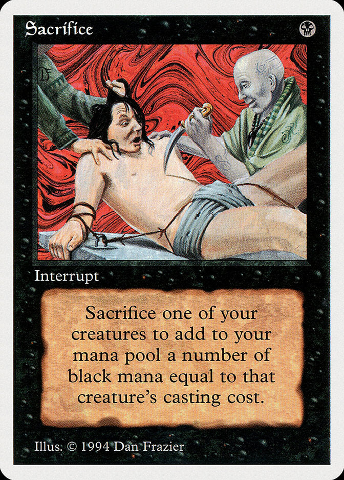 Sacrifice [Summer Magic / Edgar] | Card Merchant Takapuna