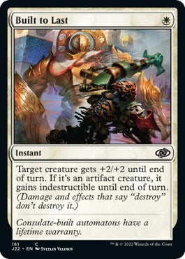 Built to Last [Jumpstart 2022] | Card Merchant Takapuna