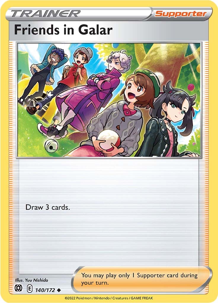 Friends in Galar (140/172) [Sword & Shield: Brilliant Stars] | Card Merchant Takapuna