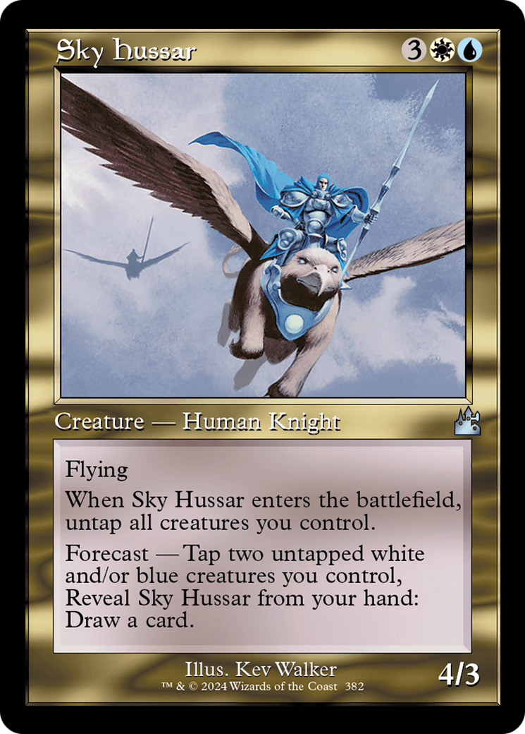 Sky Hussar (Retro Frame) [Ravnica Remastered] | Card Merchant Takapuna