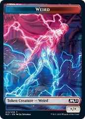 Weird // Zombie Double-Sided Token [Core Set 2021 Tokens] | Card Merchant Takapuna
