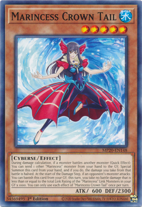 Marincess Crown Tail [MP20-EN148] Common | Card Merchant Takapuna