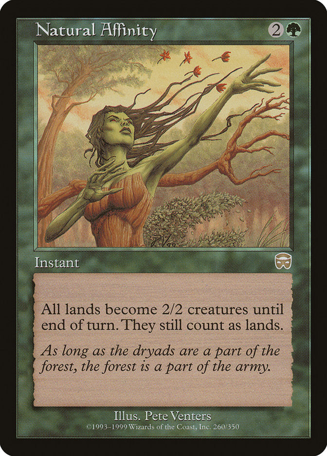 Natural Affinity [Mercadian Masques] | Card Merchant Takapuna