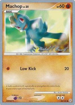 Machop LV.20 (86/130) (Boltevoir - Michael Pramawat) [World Championships 2010] | Card Merchant Takapuna