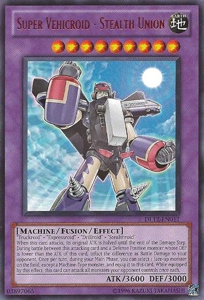 Super Vehicroid - Stealth Union (Red) [DL12-EN011] Rare | Card Merchant Takapuna