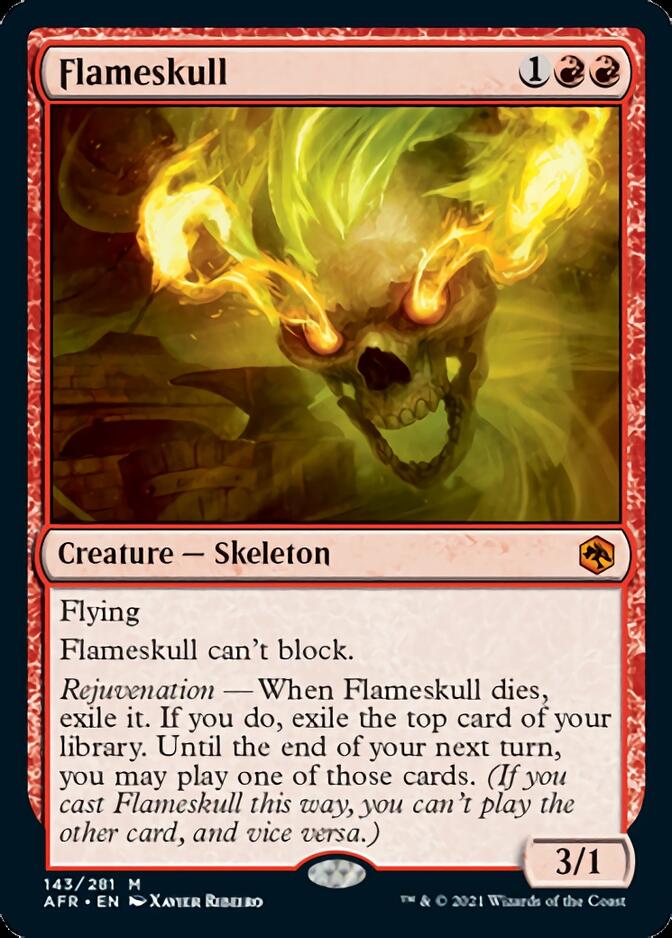 Flameskull [Dungeons & Dragons: Adventures in the Forgotten Realms] | Card Merchant Takapuna