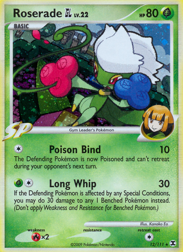 Roserade GL (12/111) [Platinum: Rising Rivals] | Card Merchant Takapuna