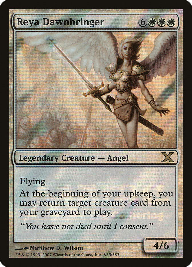 Reya Dawnbringer [Tenth Edition Prerelease Promos] | Card Merchant Takapuna