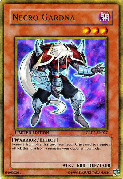 Necro Gardna [GLD2-EN027] Ultra Rare | Card Merchant Takapuna