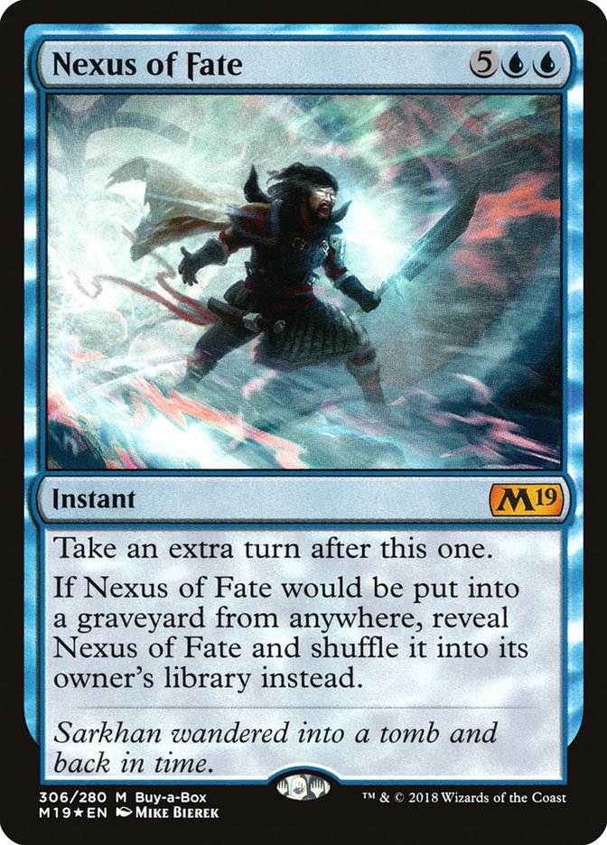 Nexus of Fate (Buy-A-Box) [Core Set 2019] | Card Merchant Takapuna