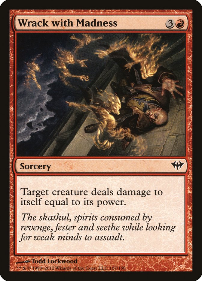 Wrack with Madness [Dark Ascension] | Card Merchant Takapuna