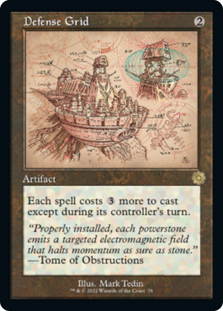 Defense Grid (Retro Schematic) [The Brothers' War Retro Artifacts] | Card Merchant Takapuna