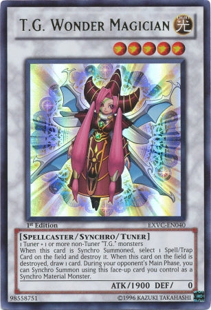 T.G. Wonder Magician [EXVC-EN040] Ultra Rare | Card Merchant Takapuna