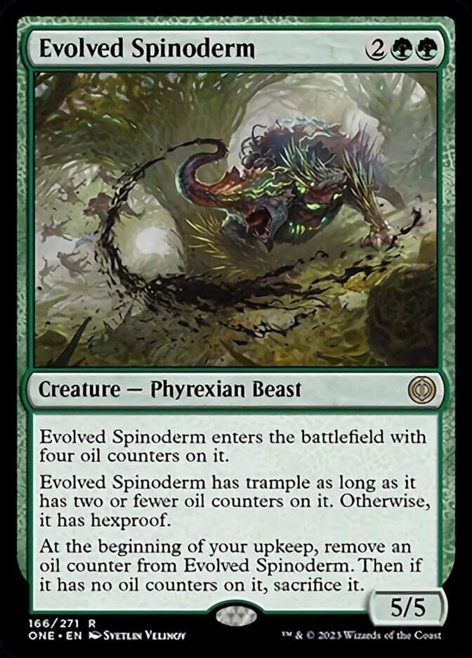 Evolved Spinoderm [Phyrexia: All Will Be One] | Card Merchant Takapuna