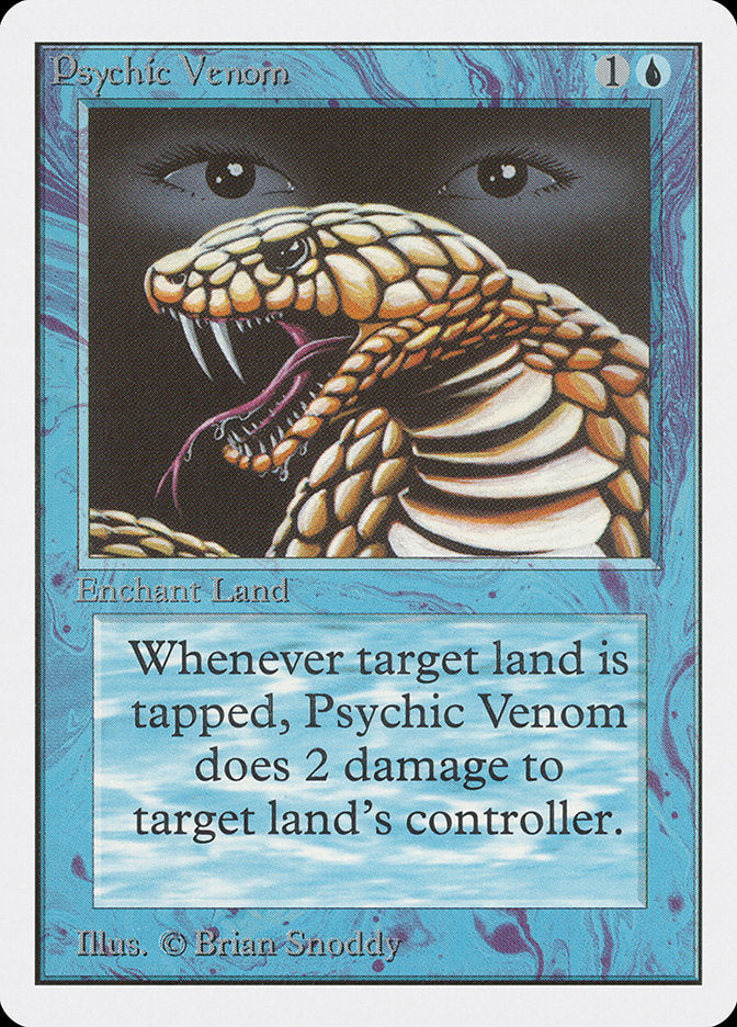 Psychic Venom [Unlimited Edition] | Card Merchant Takapuna