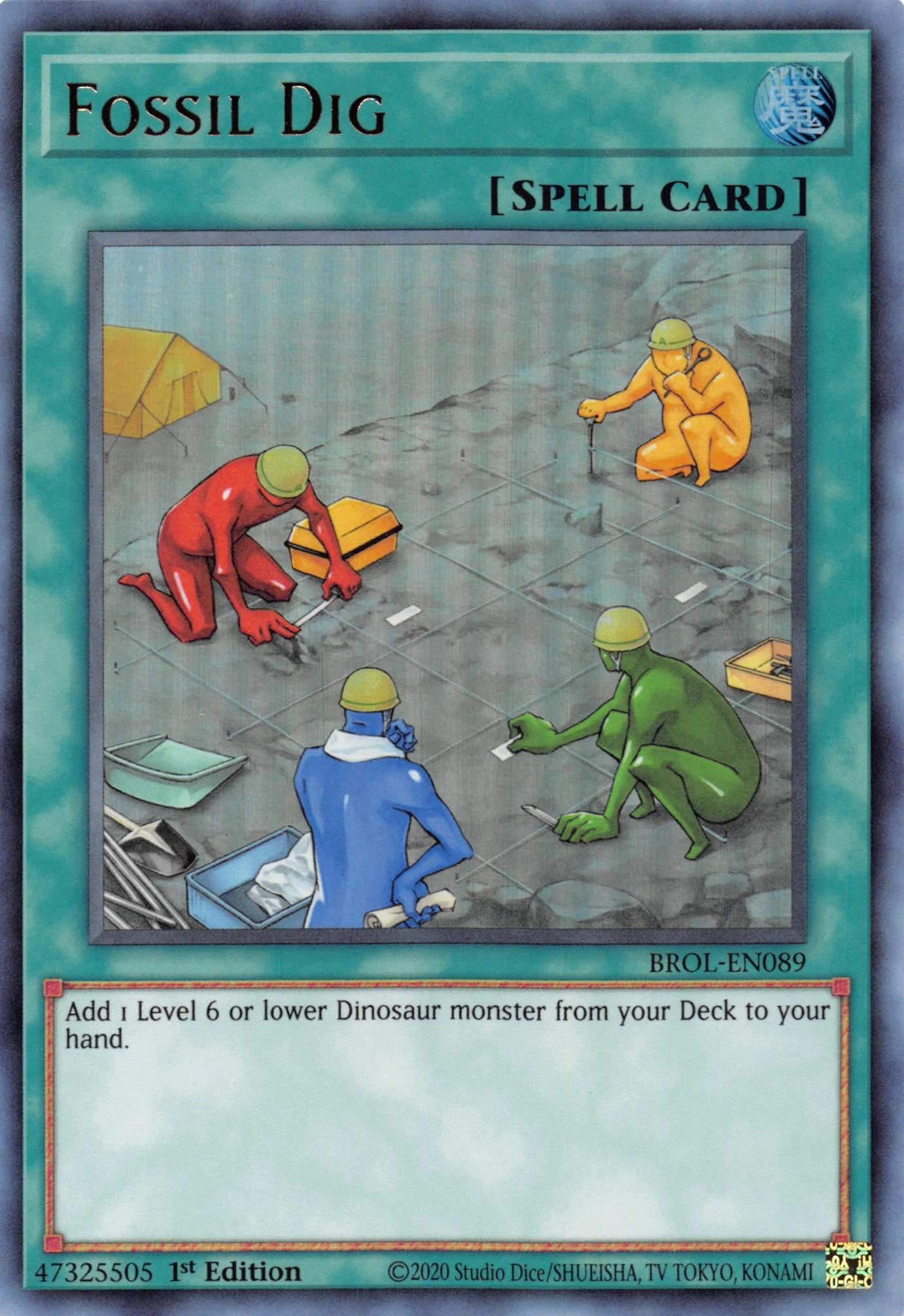 Fossil Dig [BROL-EN089] Ultra Rare | Card Merchant Takapuna