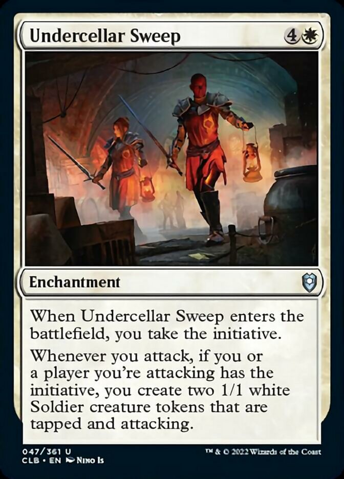 Undercellar Sweep [Commander Legends: Battle for Baldur's Gate] | Card Merchant Takapuna