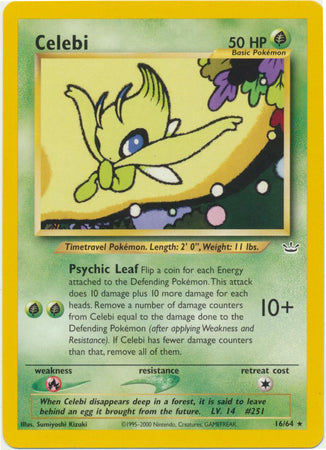 Celebi (16/64) [Neo Revelation Unlimited] | Card Merchant Takapuna