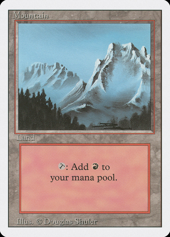 Mountain (Snow Top / Highest Point on Right) [Revised Edition] | Card Merchant Takapuna