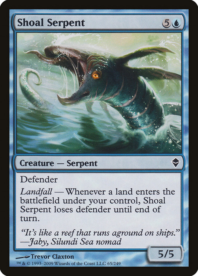 Shoal Serpent [Zendikar] | Card Merchant Takapuna