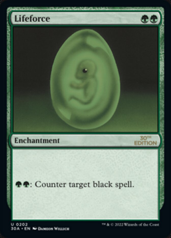 Lifeforce [30th Anniversary Edition] | Card Merchant Takapuna