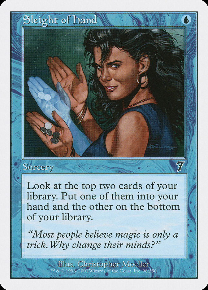 Sleight of Hand [Seventh Edition] | Card Merchant Takapuna