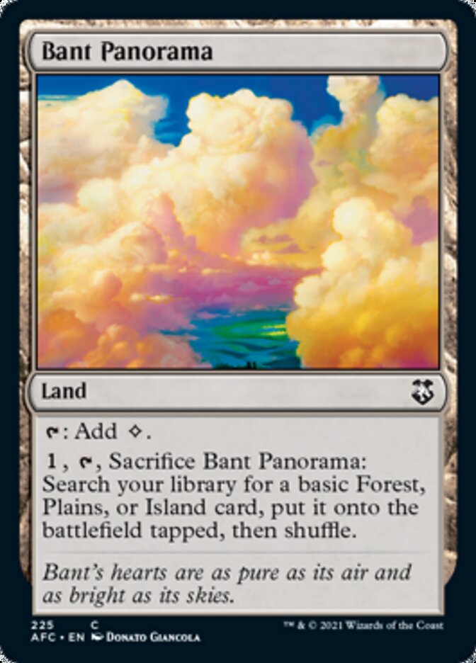 Bant Panorama [Dungeons & Dragons: Adventures in the Forgotten Realms Commander] | Card Merchant Takapuna