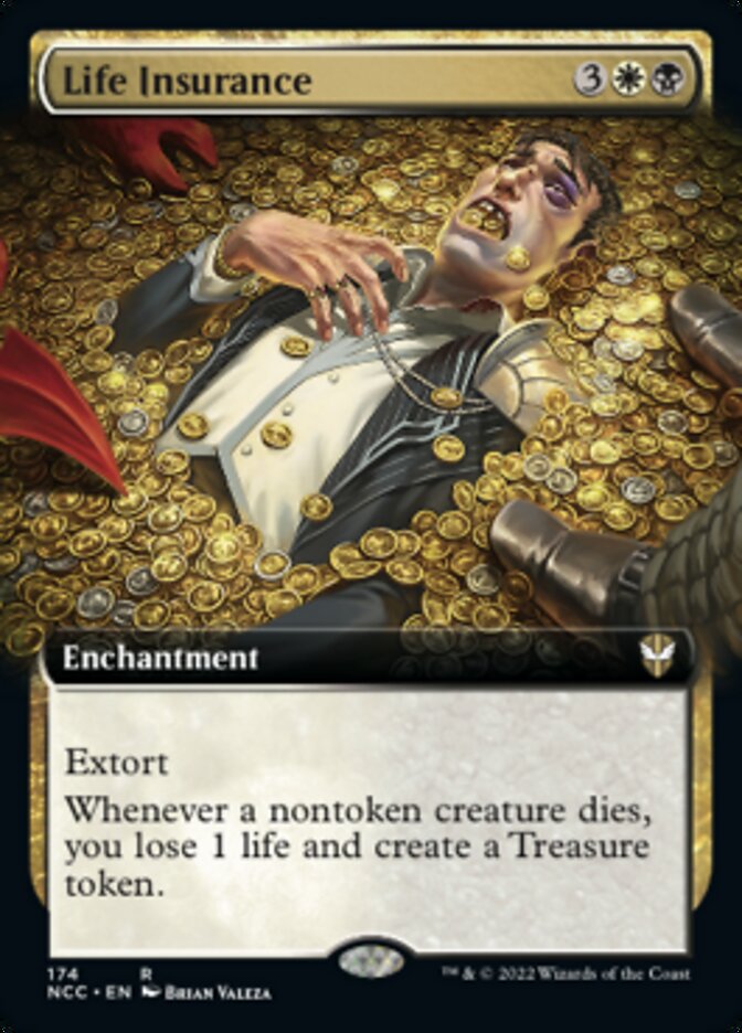 Life Insurance (Extended Art) [Streets of New Capenna Commander] | Card Merchant Takapuna