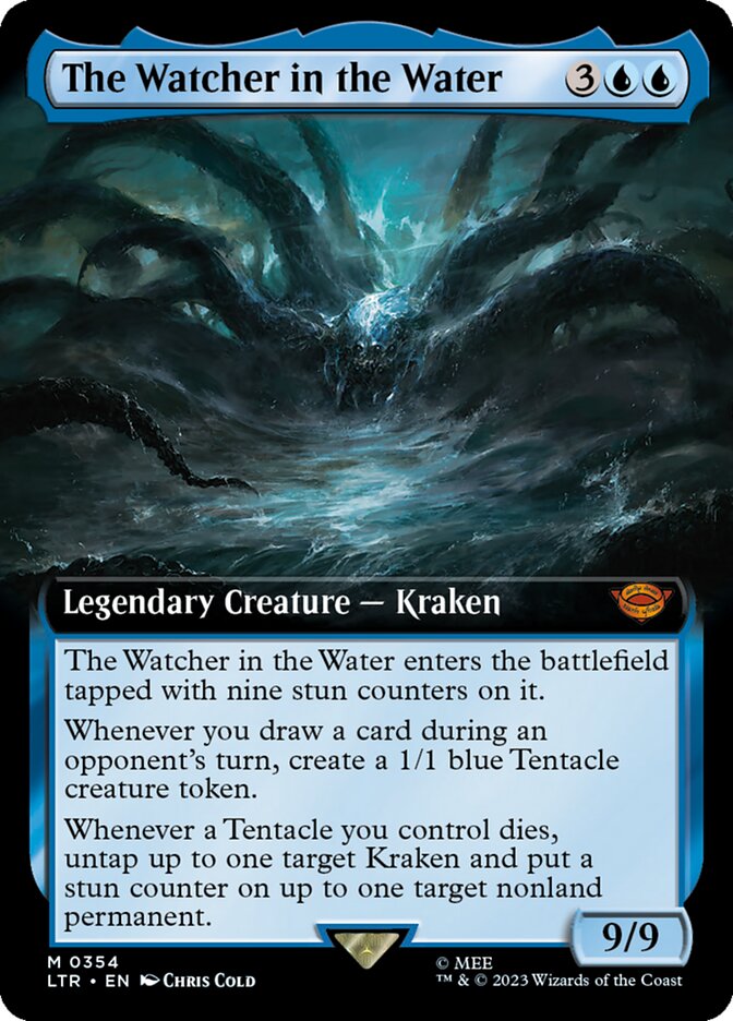 The Watcher in the Water (Extended Art) [The Lord of the Rings: Tales of Middle-Earth] | Card Merchant Takapuna