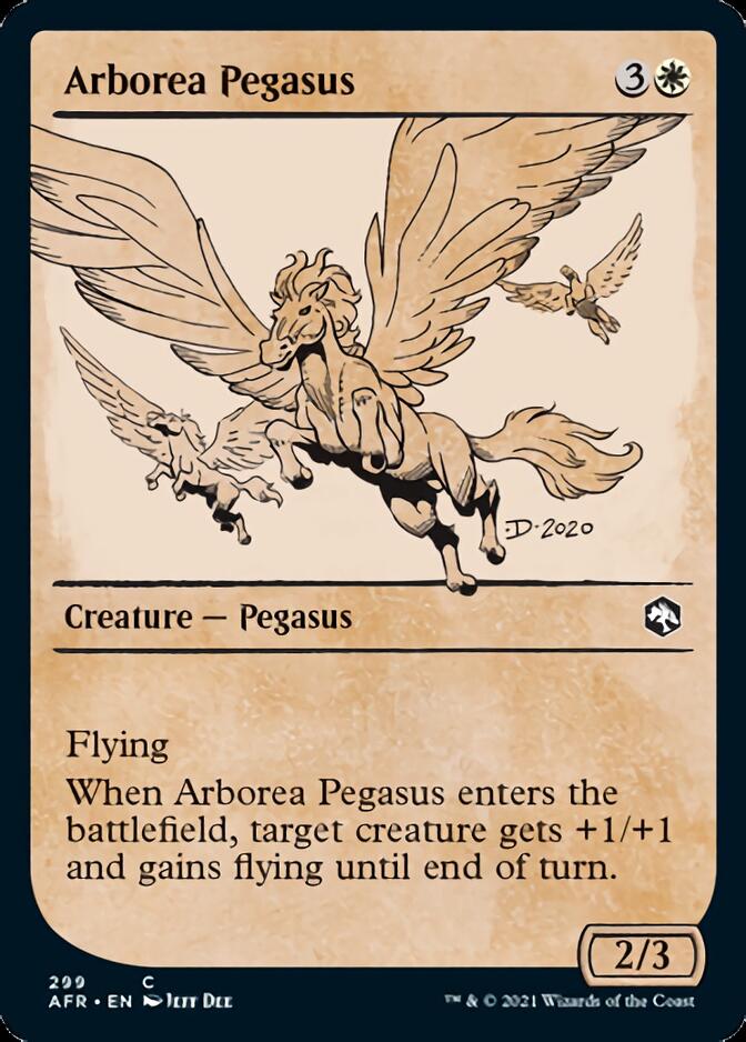 Arborea Pegasus (Showcase) [Dungeons & Dragons: Adventures in the Forgotten Realms] | Card Merchant Takapuna