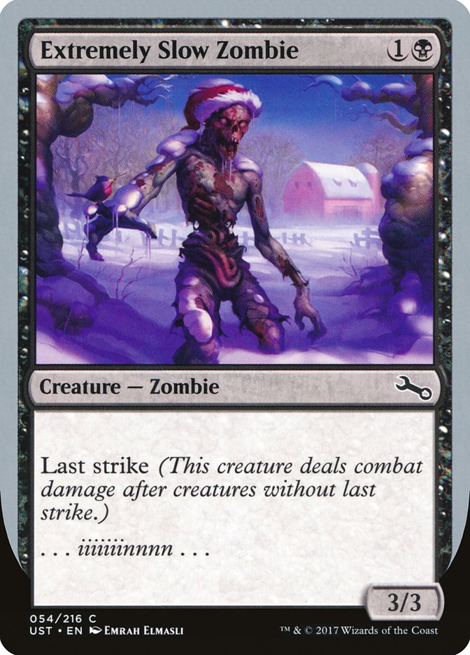 Extremely Slow Zombie ("...iiiiiiinnnn...") [Unstable] | Card Merchant Takapuna