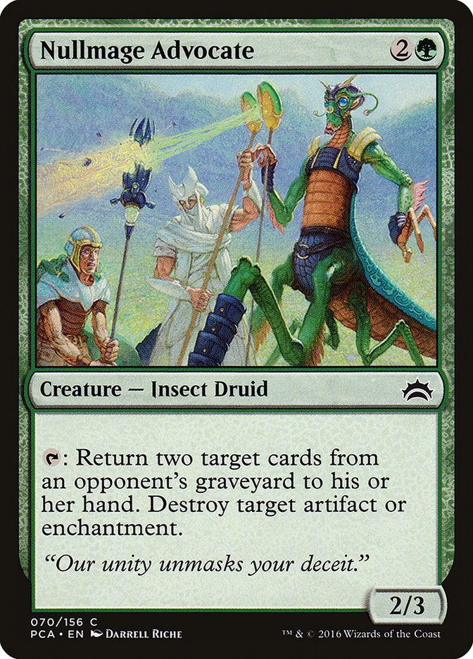 Nullmage Advocate [Planechase Anthology] | Card Merchant Takapuna