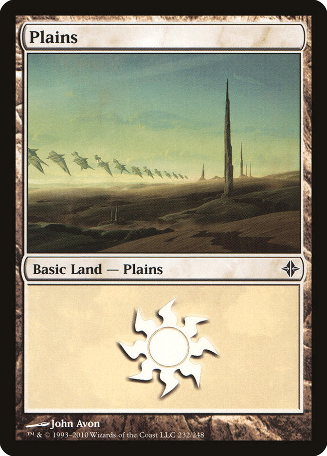 Plains (232) [Rise of the Eldrazi] | Card Merchant Takapuna