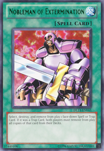 Nobleman of Extermination (Green) [DL11-EN015] Rare | Card Merchant Takapuna