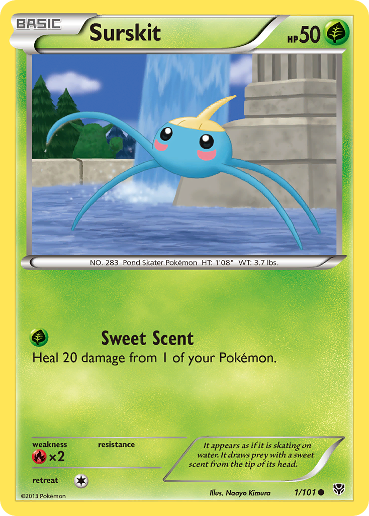 Surskit (1/101) [Black & White: Plasma Blast] | Card Merchant Takapuna