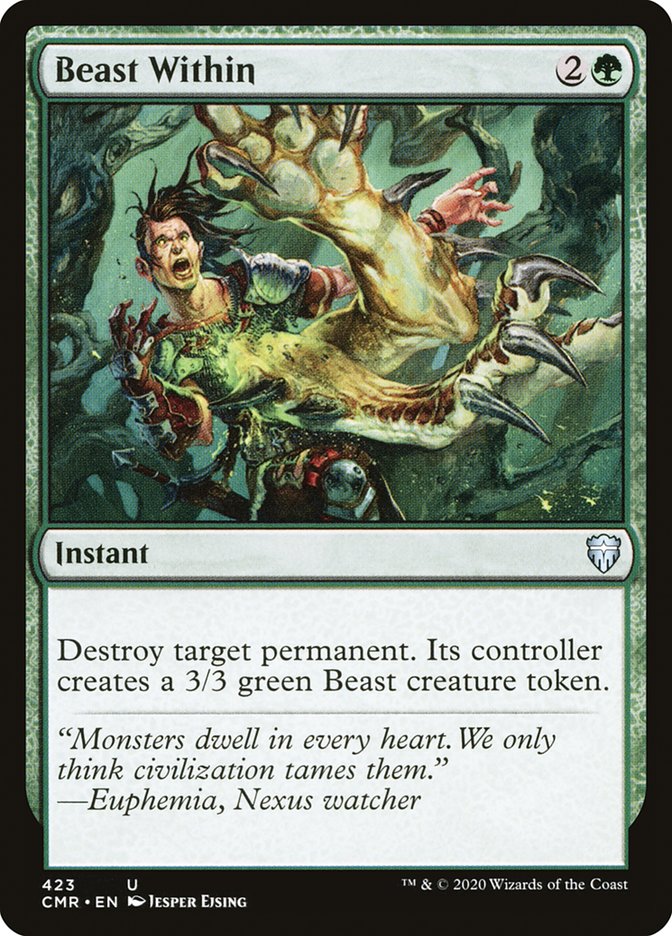 Beast Within [Commander Legends] | Card Merchant Takapuna
