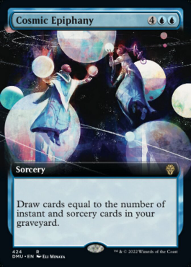 Cosmic Epiphany (Extended Art) [Dominaria United] | Card Merchant Takapuna