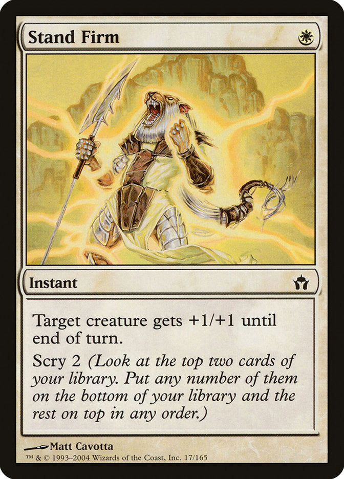 Stand Firm [Fifth Dawn] | Card Merchant Takapuna