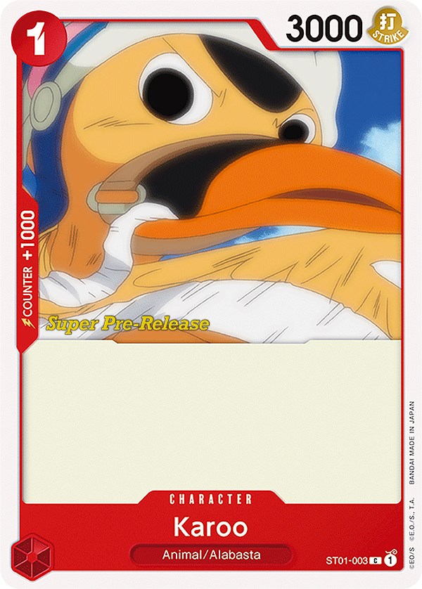Karoo [Super Pre-Release Starter Deck: Straw Hat Crew] | Card Merchant Takapuna